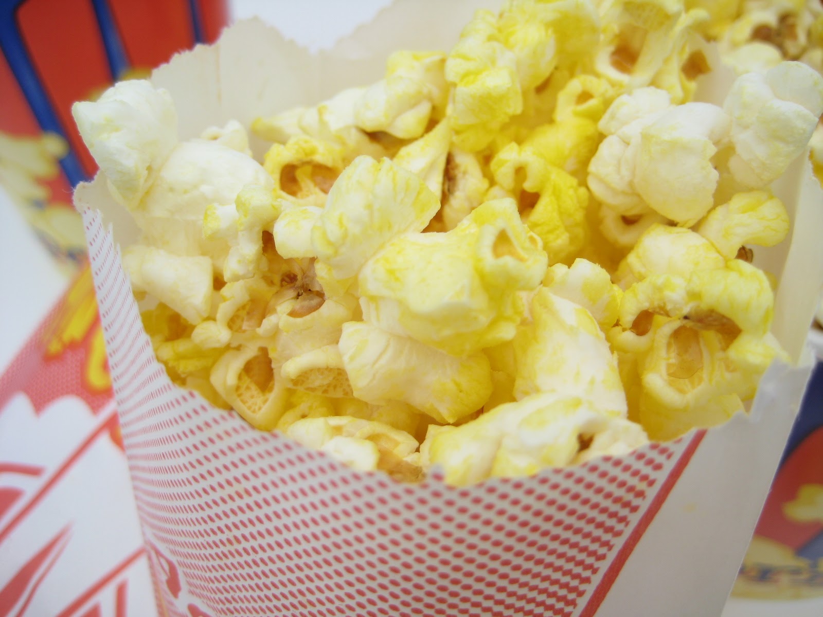 Full bag of popcorn
